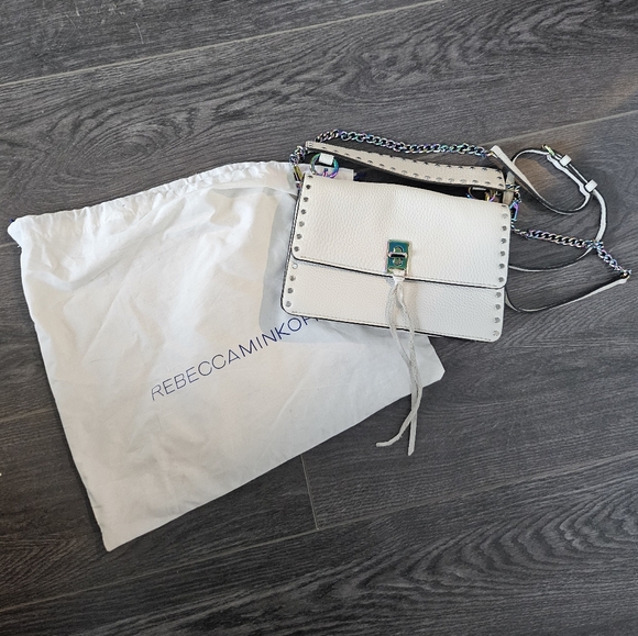 Rebecca Minkoff Womens Darren Top-Handle Flap Crossbody - Picture 7 of 8